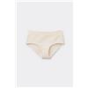 Tezenis Culotte In Cotone Con Pizzo Riciclato Donna Avorio