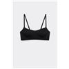 Tezenis Reggiseno Balconcino Taglio Vivo Natural Lifting Donna Nero