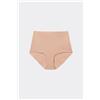 Tezenis Culotte Alta Microfibra Riciclata Taglio Vivo Donna Naturale
