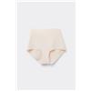Tezenis Culotte Alta Microfibra Riciclata Taglio Vivo Donna Avorio