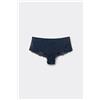Tezenis Culotte In Pizzo Riciclato Donna Blu