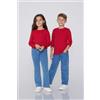 Tezenis Maglia Cotone Manica Lunga Bambini Unisex Unisex Rosso