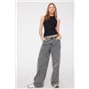 Tezenis Canotta Vogatore Con Coppe Integrate Cotone Costine Donna Nero