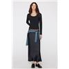 Tezenis Maglia Con Reggiseno Natural Lifting 2 In 1 Donna Nero
