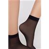 Tezenis Calzini Corti Velati 20 Denari Appearance Donna Nero