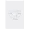 Tezenis Slip Senza Cuciture In Cotone Organico Donna Bianco