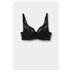 Tezenis Reggiseno Balconcino Paris Essential Tulle Donna Nero