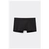 Tezenis Boxer In Microfibra Elastico Con Logo Uomo Nero