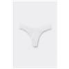 Tezenis Brasiliana Cotone E Pizzo Riciclato Donna Bianco
