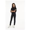 Tezenis Leggings In Cotone Termico Bambina Nero