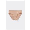 Tezenis Slip Senza Cuciture In Cotone Organico Donna Naturale