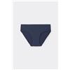 Tezenis Slip Senza Cuciture In Cotone Organico Donna Blu