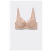 Tezenis Reggiseno Balconcino Paris Essential Tulle Donna Naturale