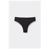 Tezenis Brasiliana Taglio Vivo Cotone Organico E Pizzo Riciclato Donna Nero