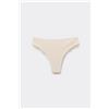 Tezenis Brasiliana Taglio Vivo Cotone Organico E Pizzo Riciclato Donna Avorio