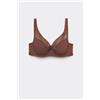 Tezenis Reggiseno Balconcino Paris Essential Tulle Donna Marrone