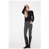 Tezenis Leggings Basic Con Cotone Donna Grigio