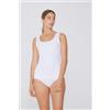 Tezenis Canotta In Cotone Organico Taglio Vivo Donna Bianco