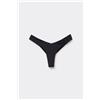 Tezenis Bikini Brasiliano Sgambato A V Micro Riciclata Donna Nero