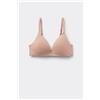 Tezenis Reggiseno Triangolo Leggermente Imbottito Cotone Organico London Donna Naturale