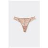 Tezenis Perizoma Con Fianchetto Tanga Delicate Essence Donna Naturale