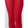 Tezenis Collant Coprente Bimba 50 Denari Bambina Rosso
