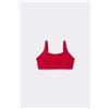 Tezenis Brassiere In Cotone Basic Bambina Bambina Rosso