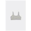 Tezenis Brassiere In Cotone Basic Bambina Bambina Grigio
