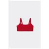 Tezenis Brassiere In Cotone Basic Bambina Bambina Rosso