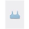 Tezenis Brassiere In Cotone Basic Bambina Bambina Azzurro
