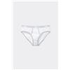 Tezenis Slip In Cotone Organico Con Bordi A Contrasto E Logo Uomo Bianco