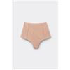 Tezenis Brasiliano Alto Shaping Taglio Vivo Donna Naturale