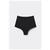 Tezenis Brasiliano Alto Shaping Taglio Vivo Donna Nero