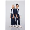 Tezenis Pantalone Lungo Felpa Bimbi Unisex Unisex Blu