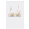 Tezenis Reggiseno Balconcino In Microfibra Riciclata Wien Donna Avorio