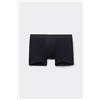 Tezenis Boxer In Viscosa Elasticizzata Con Elastico Logo Uomo Blu