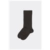 Tezenis Calzino Lungo Bimbo Cotone Costine Bambino Nero