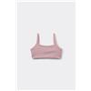 Tezenis Brassiere Bimba In Cotone Stampato Bambina Rosa