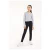 Tezenis Leggings In Cotone Elasticizzato Bambina Nero