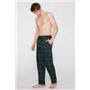 Tezenis Pantalone Lungo In Tela Cotone Con Tasche Uomo Blu