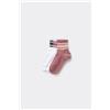 Tezenis 3 Paia Calzini Corti In Cotone Riga Sport Bimba Bambina Righe