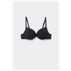 Tezenis Reggiseno Super Push-up In Microfibra Riciclata Los Angeles Donna Nero