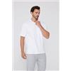 Tezenis T-shirt Girocollo 100% Cotone Pesante Uomo Bianco