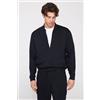 Tezenis Bomber Felpa Soft Touch Uomo Blu
