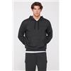 Tezenis Felpa Con Cappuccio Soft Touch Uomo Grigio Scuro