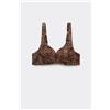 Tezenis Bikini Balconcino Leggermente Imbottito Savage Sun Donna Marrone