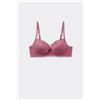 Tezenis Reggiseno Balconcino Leggermente Imbottito Pizzo Riciclato Wien Donna Rosa