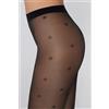 Tezenis Collant 40 Denari Fantasia Donna Nero
