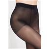 Tezenis Collant Semicoprente 40 Denari Appearance Donna Nero
