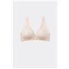 Tezenis Reggiseno Triangolo In Pizzo Riciclato Havana Donna Avorio